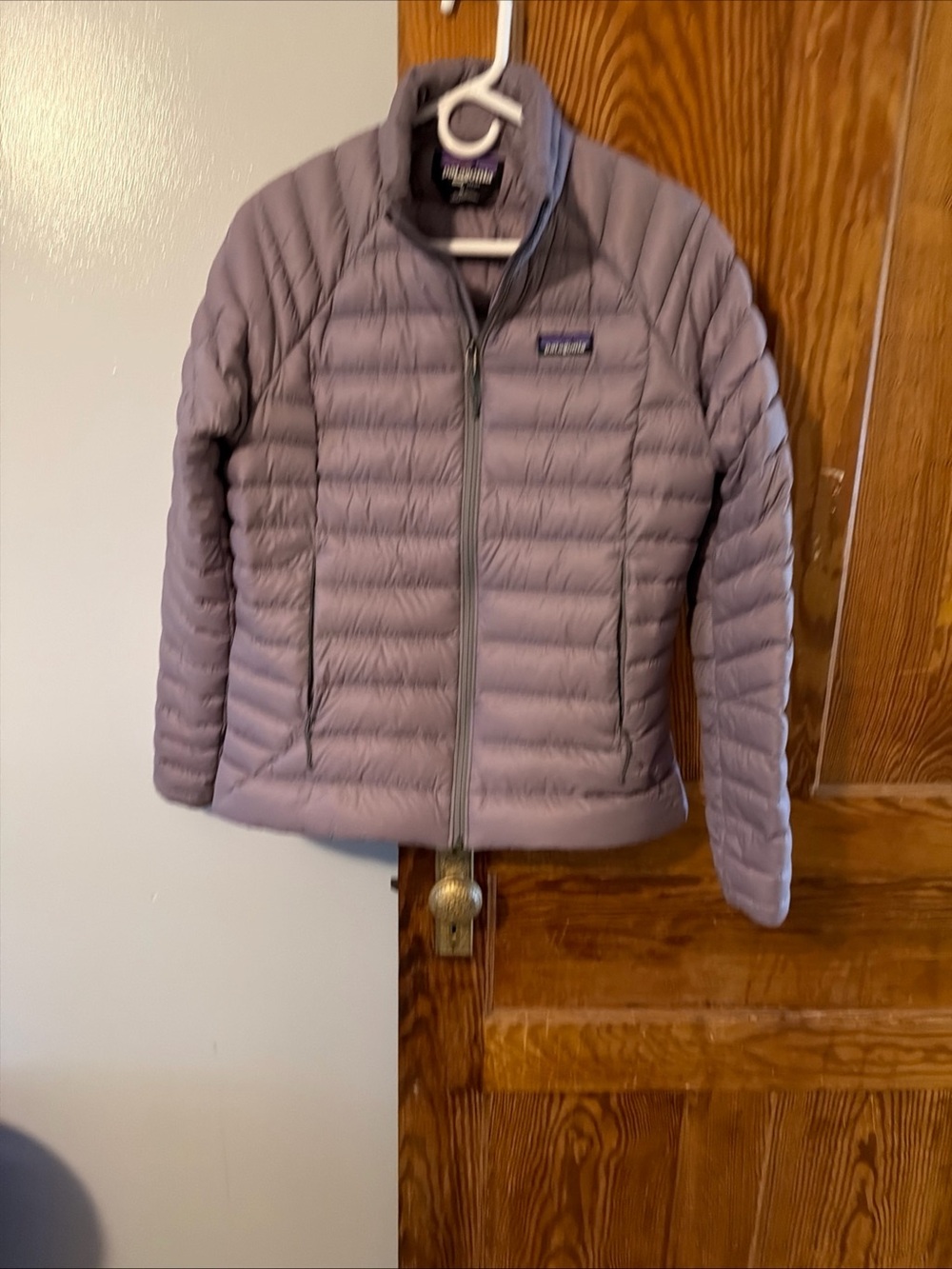 Patagonia Women's Down SweaterJacket in rustic purple